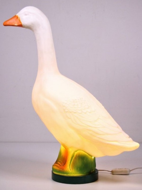 Gladys Goose lamp Kaplanheller, NY Kringwinkel